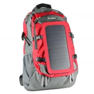 ECEEN Hiking Backpack with Seven Walls Solar Panel Charger