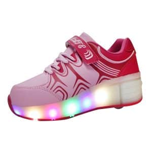 VMATE PU Boy Girl LED Light Roller Single Shoe Wheel