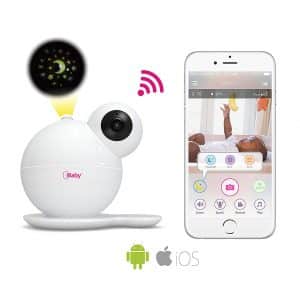 iBaby WiFi M7 Baby Monitor Motion and Cry Alert