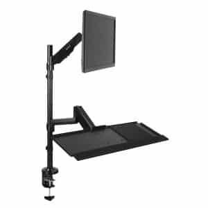 VIVO Sit-Stand Height Adjustable Desk Mount