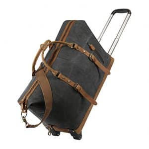 Kattee Luggage Rolling Wheeled Duffel Bag