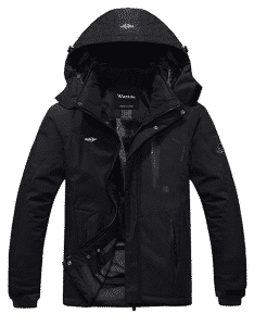 Wantdo Mountain Waterproof Fleece Ski Jacket