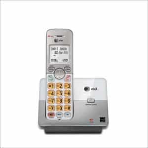 AT&T DECT 6.0 Phone EL51103 with Caller ID/Call Waiting, one Cordless Handset, Silver