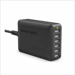 RAVPower 6-Port USB Charger