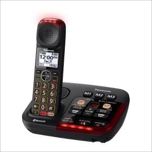 Panasonic KX-TGM430B Amplified Cordless Phone with Answering Machine
