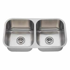 MR Direct Double Bowl Stainless Steel Kitchen Sink
