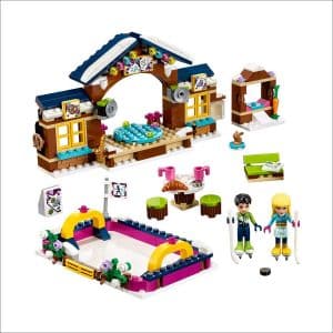 LEGO Friends Snow Resort Ice Rink 41322 Building Kit (307 Piece)