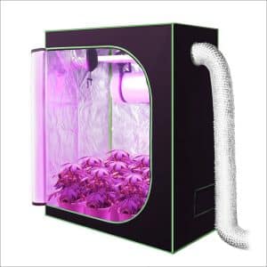 Amagabeli Hydroponic Grow Tent for Indoor Plant Growing