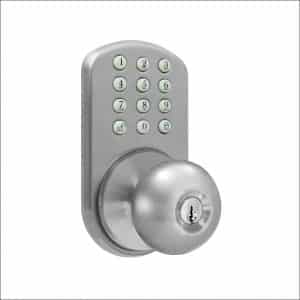 MiLocks Digital Door TKK-02SN Knob Lock having an Electronic Keypad