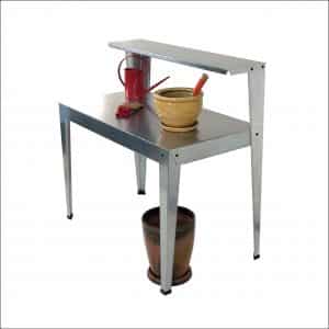 Poly-Tex Simple & Clean Galvanized Potting Bench