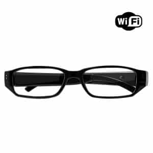 10. Caluca 1080P Wireless Wi Fi Eyeglasses with Mini Camera