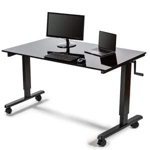 48" Adjustable Height Crank Standing Desk By Stand Up Desk Store