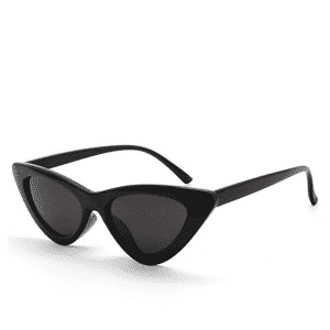 Livho Retro Vintage Narrow Cat Eye Sunglasses for Women