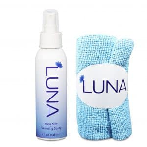 Luna yoga mat cleaner spray
