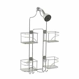 Zenna Home 7446SS Expandable Shower Caddy