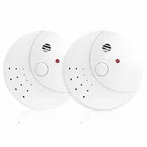 vitowell Photoelectric Smoke Detector, 2 Pack