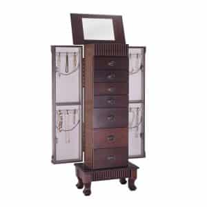 Giantex Jewelry Cabinet Armoire Box Storage