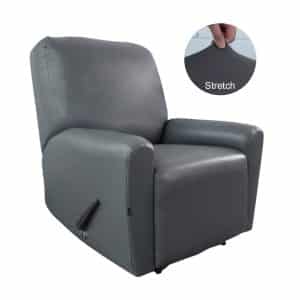 PU Leather 4 Pieces chair cover/ Slipcovers stretch