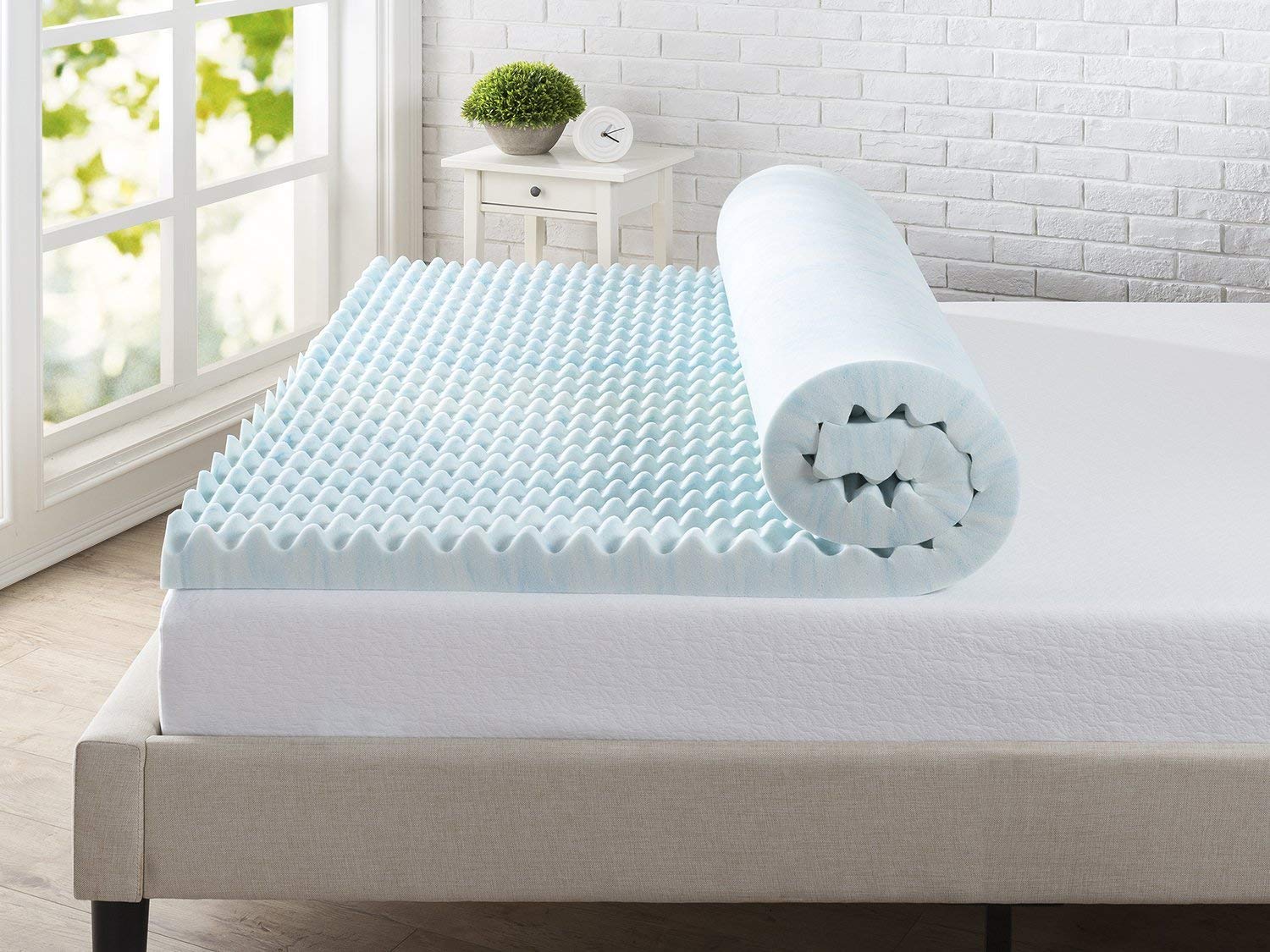 firm and cooling mattress topper