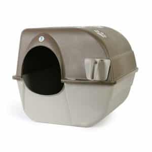 Omega Paw Pewter Self Cleaning Litter Box