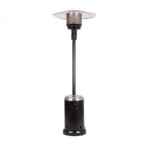 Fire Sense Patio Heater, Stainless Steel and Black Powder Coating