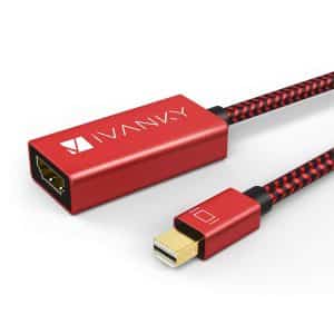 ivanky 4K Mini DisplayPort to HDMI Adapter Thunderbolt Cable