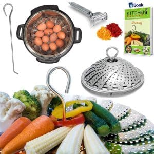 Kitchen Deluxe Premium Vegetable Steamer Basket
