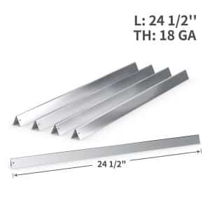 SHINESTAR Stainless Steel 24.5-inch Flavorizer Bar for Weber Genesis S-320, E-310, Replacement