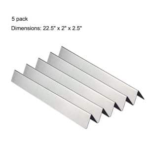 TargetEvo Stainless Steel (22.5" x 2" x 2.5") Flavorizer Bars for BBQ Grill