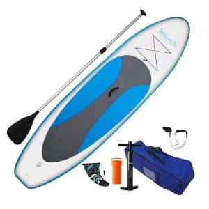 SereneLife Inflatable Stand Up Paddle Board
