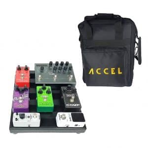 Accel XTA10 Pro Compact Pedal Board and tote case