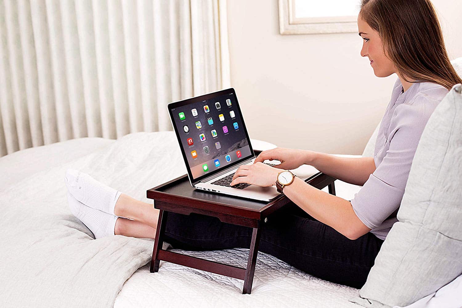 Bed stand. Круглый стол для ноутбука. Laptop Bed Table with Mouse Pad. Bed for Laptop. Laptop for Desk.