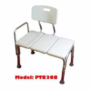 MedMobile bathtub transfer bench with an adjustable seat height