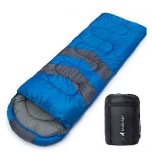 MalloMe Camping 3 Season Warm and Cool Weather Sleeping Bag