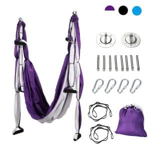 CO-Z Yoga Swing with a Ceiling Mounting Kit & 2 Extensions Straps