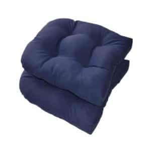 Set of Two - Universal Tufted Indoor and Outdoor U-shape Cushions