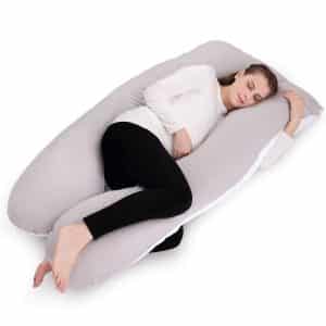 NiDream Bedding Full Body Pillow with Washable Cotton Cover