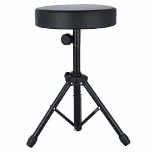 Anfan Universal Drum Throne Adjustable Padded Drum Stool