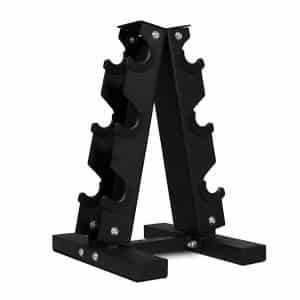The Fitness Republic Solid Steel Dumbbell Rack