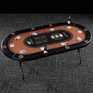 Barrington 10 Player Poker Table 82 x 44
