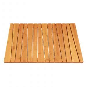 ToiletTree Products 100% Natural Bamboo Deluxe Bath Mat
