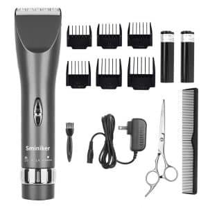 Sminiker Professional Cordless Haircut Kit Clippers