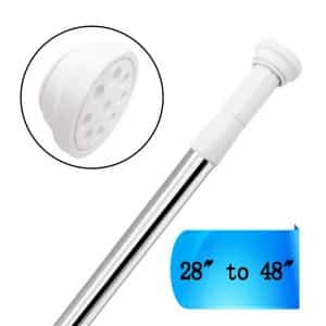 GoodtoU Adjustable Spring Tension Shower Curtain Rods
