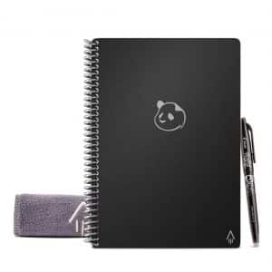 Rocketbook Reusable Academic Daily Planner with Black Cover