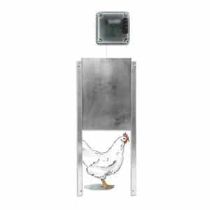 RentACoop Automatic Chicken Door Opener - Battery Powered