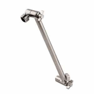 LORDEAR Solid Brass Brushed Nickel 11-Inches Shower Arm