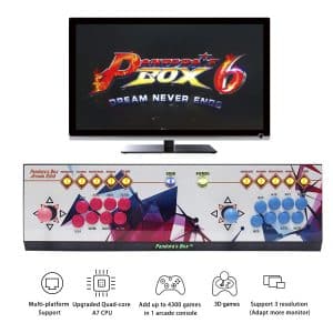 Wisamic Real Pandora's Box 6 Arcade Game Console
