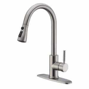 WEWE High Arc Pullout Kitchen Faucet