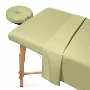 Saloniture Microfiber Massage Table Sheet Set