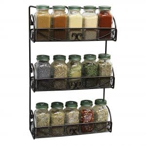 DecoBros 3-Tier Wall Mounted Spice Rack